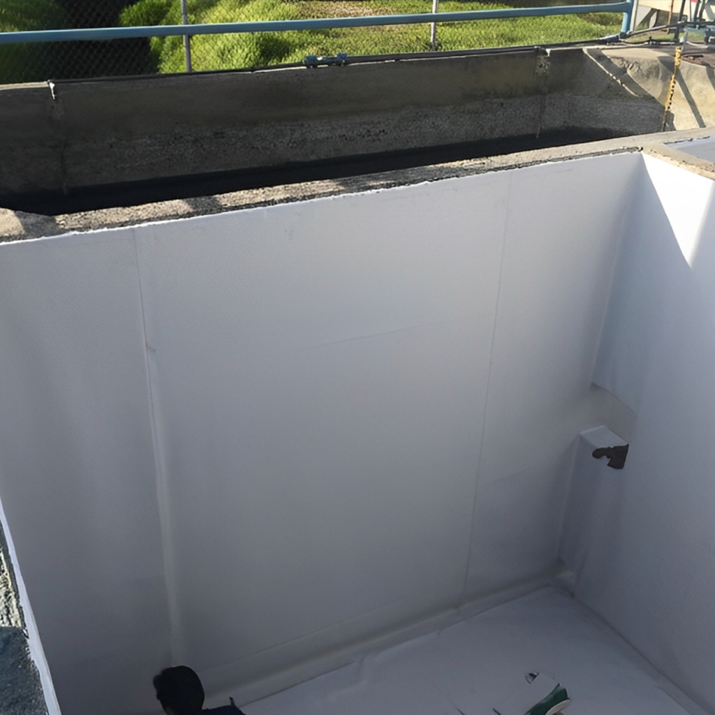 Poliurea para estanques de agua potable
